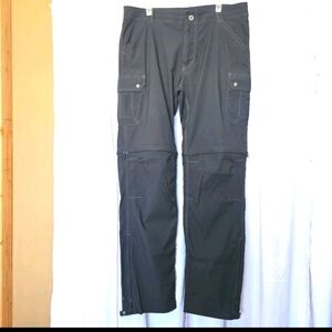Kuhl Stealth Renegade Convertible Men’s 38x36 Gray Hiking Outdoor Hiking Pants